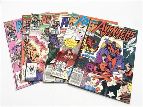 The West Coast Avengers Comics