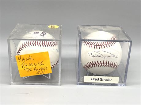 Autograph & Collector's Baseballs Lot 4
