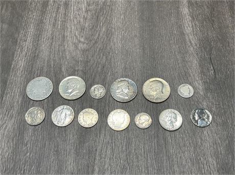 Large Mostly Silver Coin Lot