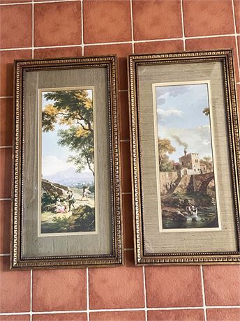 Two Decorative Framed Prints