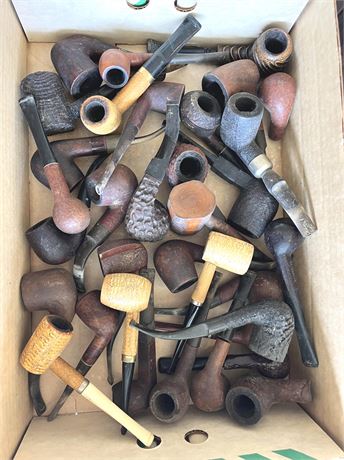 Wood Pipe Collection Lot 2