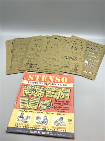 Stenso Lettering Set