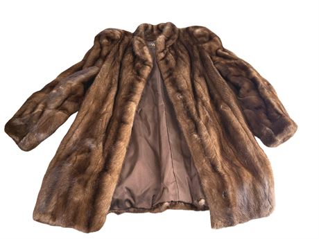 Authentic Mink Fur Jacket