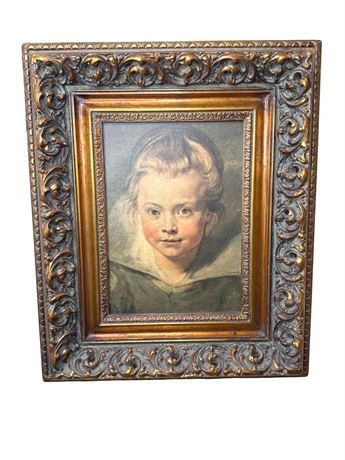 Midcentury Reofect Rubens Reproduction Artwork