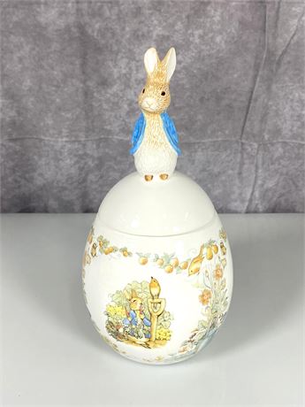 1996 Beatrix Potter Cookie Jar