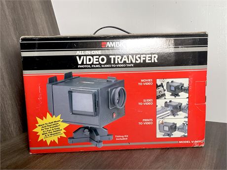 Ambico Film/Slides-to-Video Transfer System