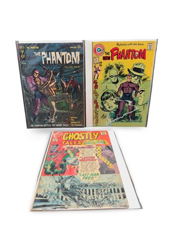 The New Phantom and Ghostly Tales Comics