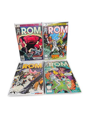 ROM #14, 17, 18, 19 Comic Books