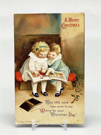 Antique Christmas Postcard Lot 5