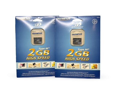 NEW Olympus 2GB High-Speed xD-Picture Cards