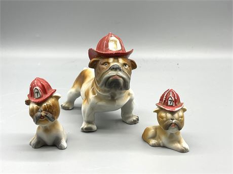 Porcelain Fire Dogs