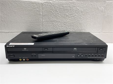 Sony DVD/VCR Combo