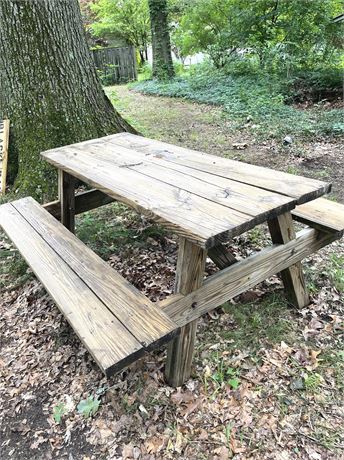 6' Oak Picnic Table