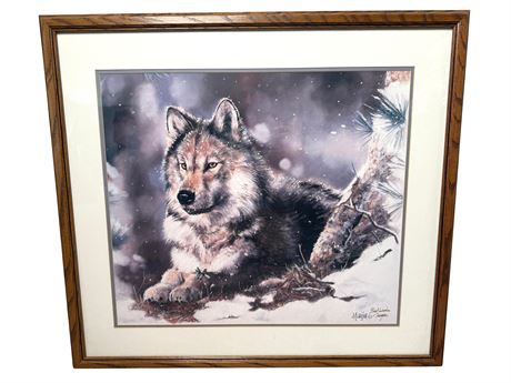 Maija "Paws" Wolf Art Print