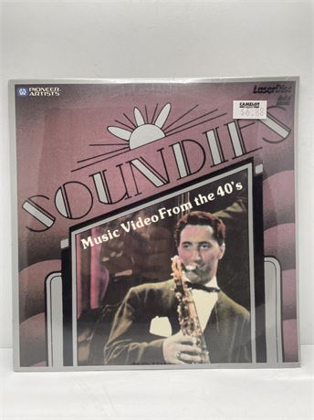 SEALED Soundies Music Video from the 40s Laser Disc