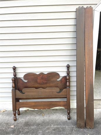 Antique Twin Size Bed Frame