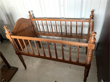 Antique Jenny Lind Baby Crib
