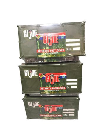 G.I. Joe Authentic Footlocker with Battle Gear