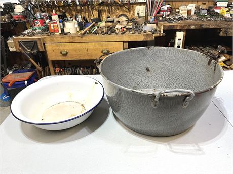 Large Enamelware