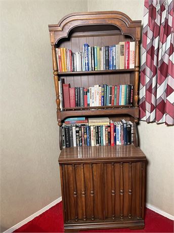 United Furniture Walnut Bookcase
