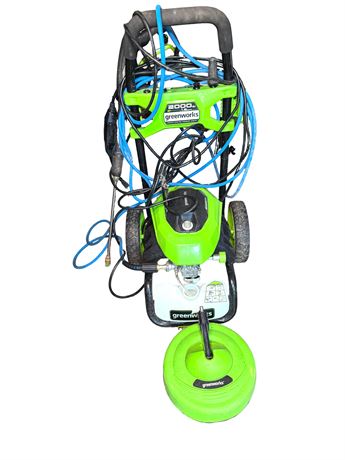Greeworks 2000psi Electric Pressure Washer