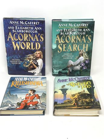 Anne McCaffrey Books Lot 4