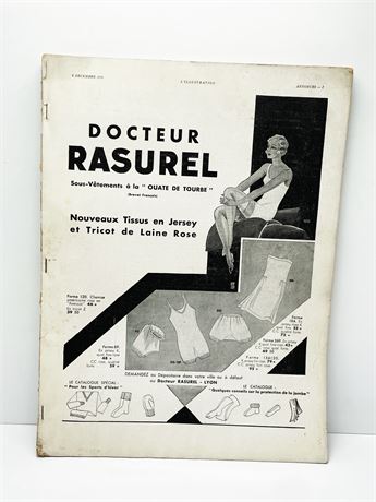 1930 "Doctor Rasurel" Magazine