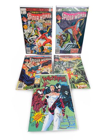 Spider Woman, Wild Thing Comic Books