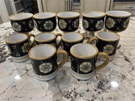 Dipinto A Mano Italian Hand Painted Mugs