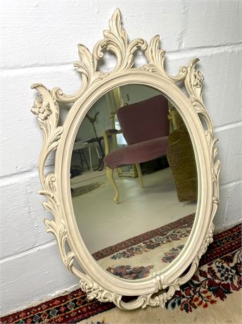 SyrocoWood Oval Wall Mirror