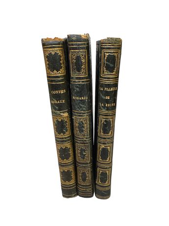 Antique 19th Century French Books
