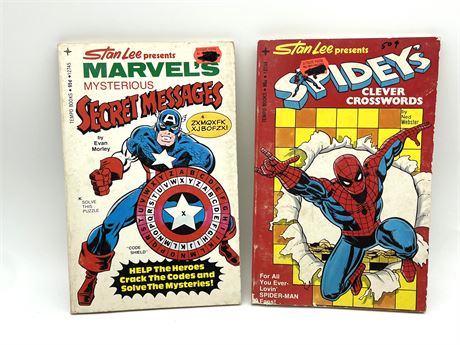Vintage Marvel Activity Books