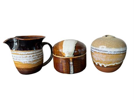 Signed Pottery Pieces