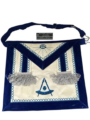 Masonic Leather Past President Apron
