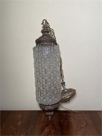 Ornate Swag Lantern Hanging Lamp