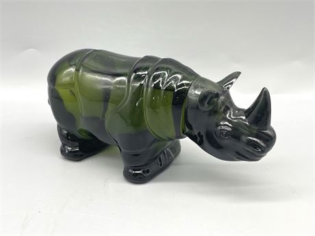 Avon Rhino Glass Bottle