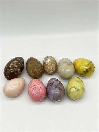 Basket of Stone Eggs