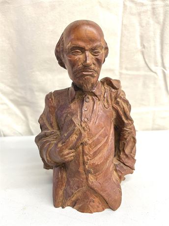 Andy Rohrbaugh Hand Carved Wood Figural Sculpture