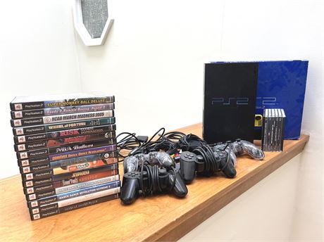 Playstation 2 with Games