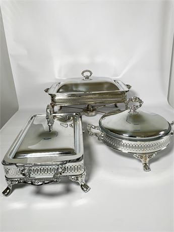 Silverplate Serving Dishes