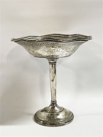 Sterling Silver Pedestal Dish