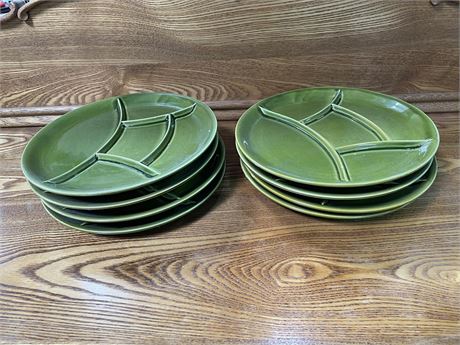 MCM Green Divided Plates
