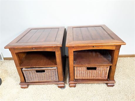 Cherry Night End Tables