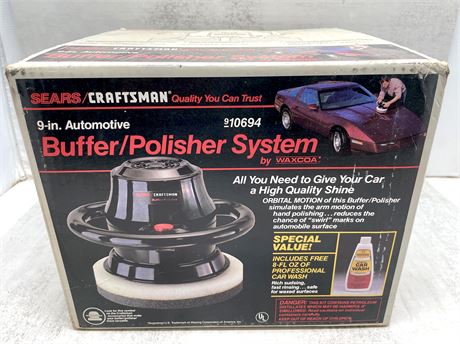 Craftsman 9-in. Automotive Buffer/Polisher System