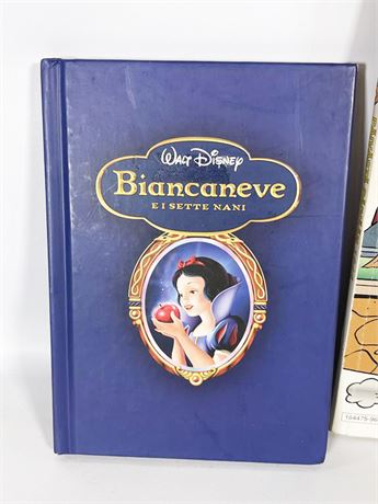Three (3) Foreign Language Disney Books