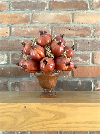 Decorative Faux Pomegranate Display