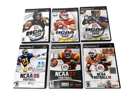 Playstation 2 NCAA Football Sports Games