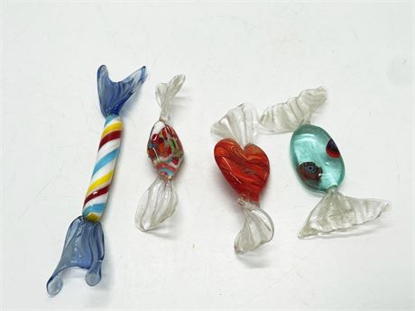 Handblown Glass Candy