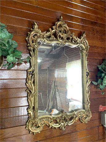 Gold Gilt Baroque Wall Mirror