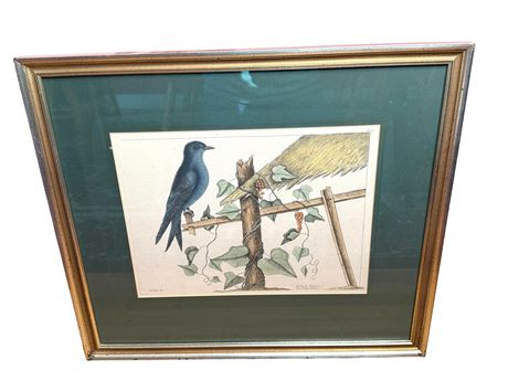 Mark Catesby "The Purple Martin" Art Print